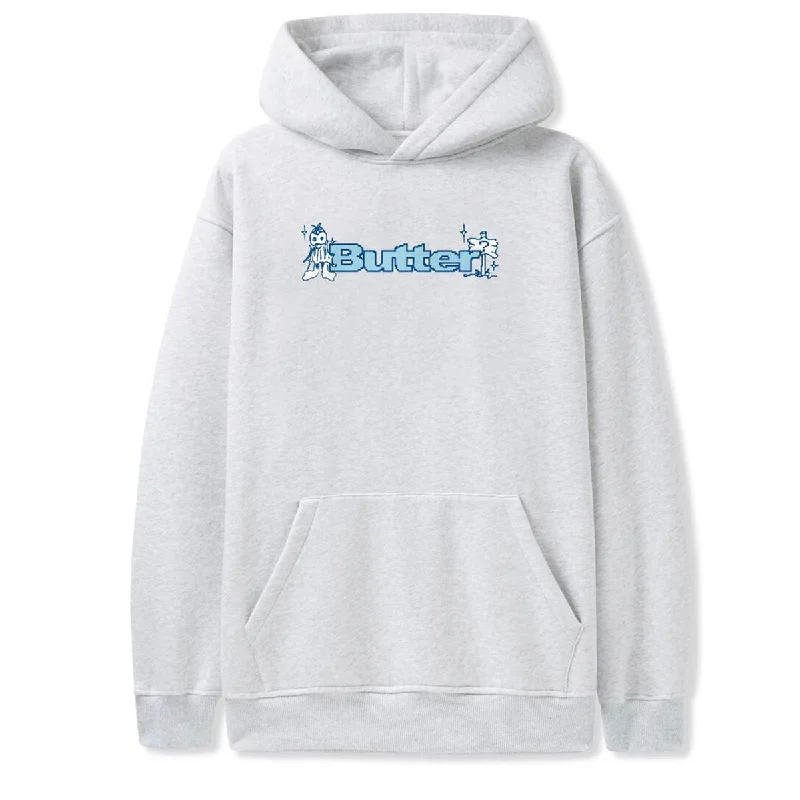 Butter Goods - Quest Logo Hoodie Ash