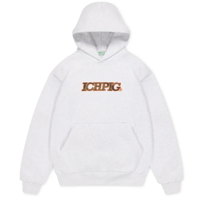 Ichpig - Glyph Cordless Hoodie White Marle/Camo