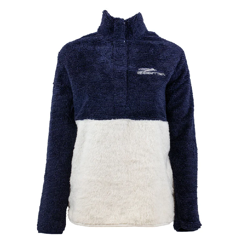 Skeeter Ladies Fuzzy 1 - 4 Zip - Navy