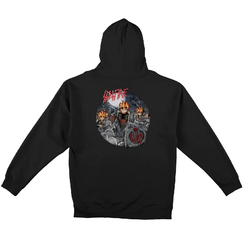 Spitfire - Undead Zip Hoodie Black