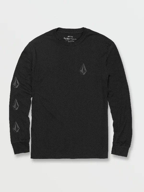 Stone Tech Long Sleeve Tee - Black