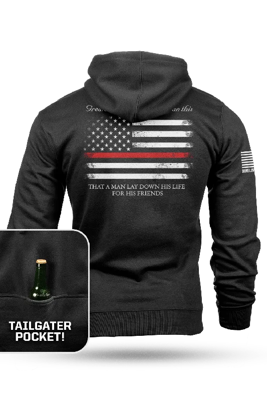 Thin Red Line - Tailgater Hoodie