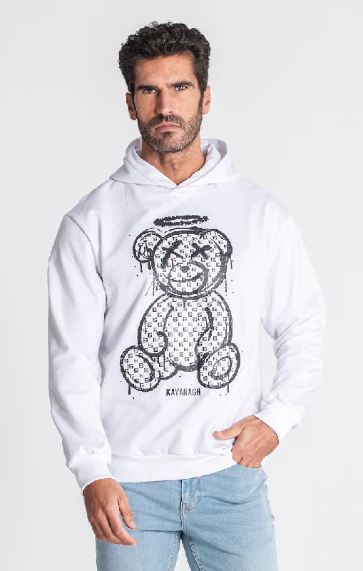 White Anniversary Ted Hoodie