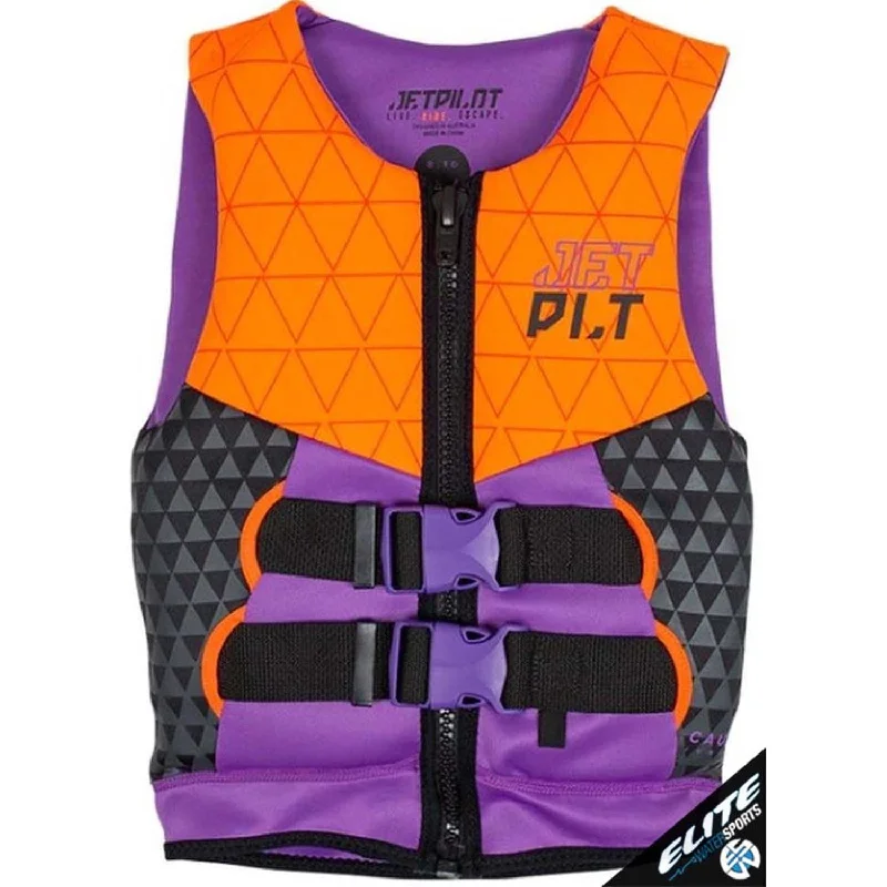 2024 JETPILOT CAUSE GIRLS VEST - ORANGE