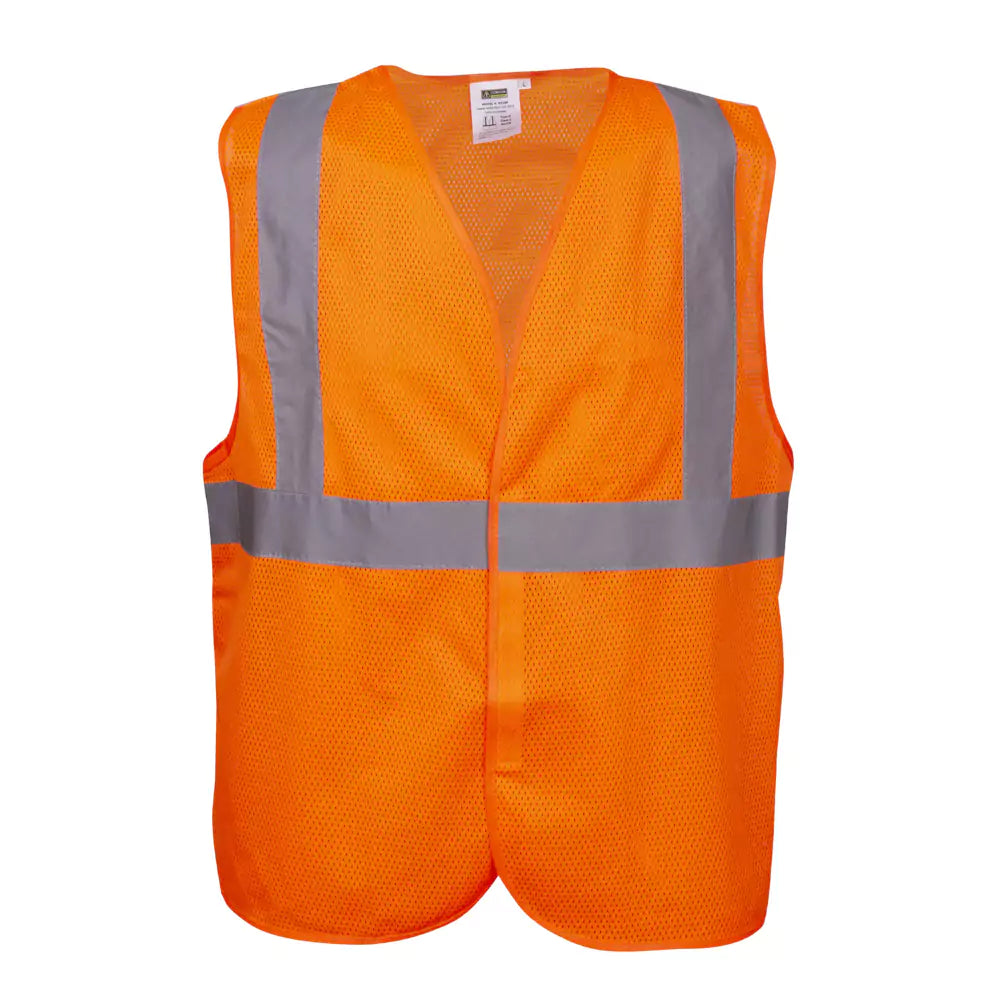 Cordova® High Visibility Mesh Safety Vest - Hook & Loop Closure - ANSI Type R Class 2 V21