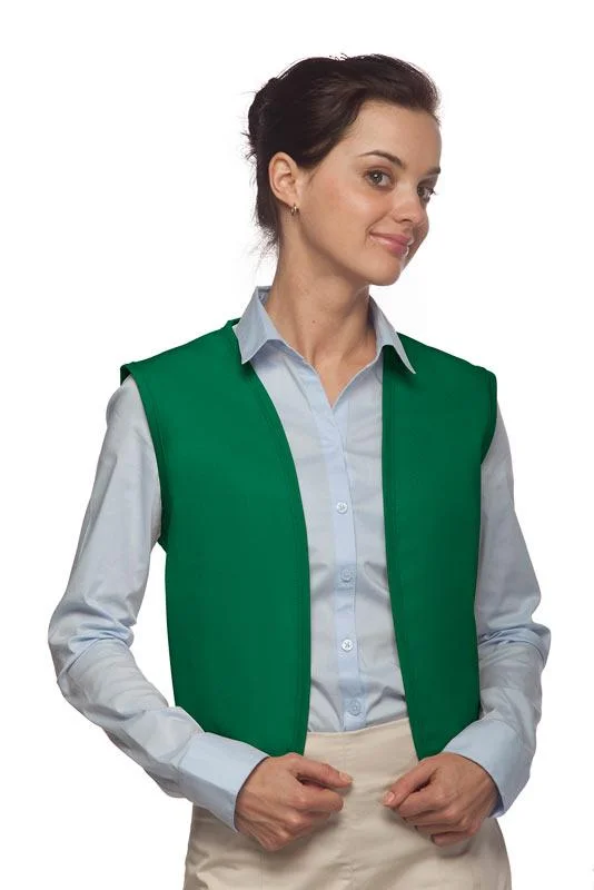 Kelly No Buttons Unisex Vest with No Pockets