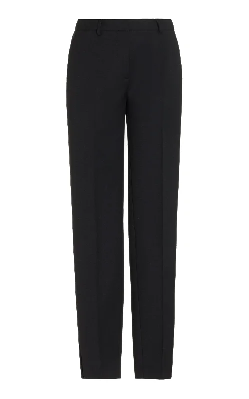 Molly Pant in Black Sportswear Wool