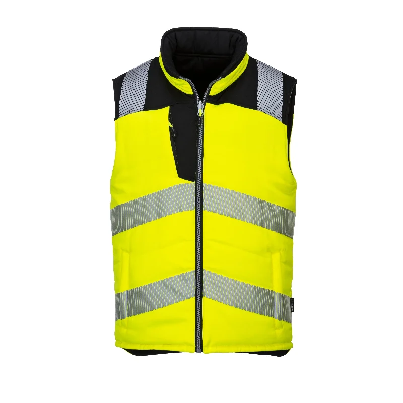 PORTWEST® High Visibility Insulated Safety Vest - Reversible - ANSI Class 2 - PW374