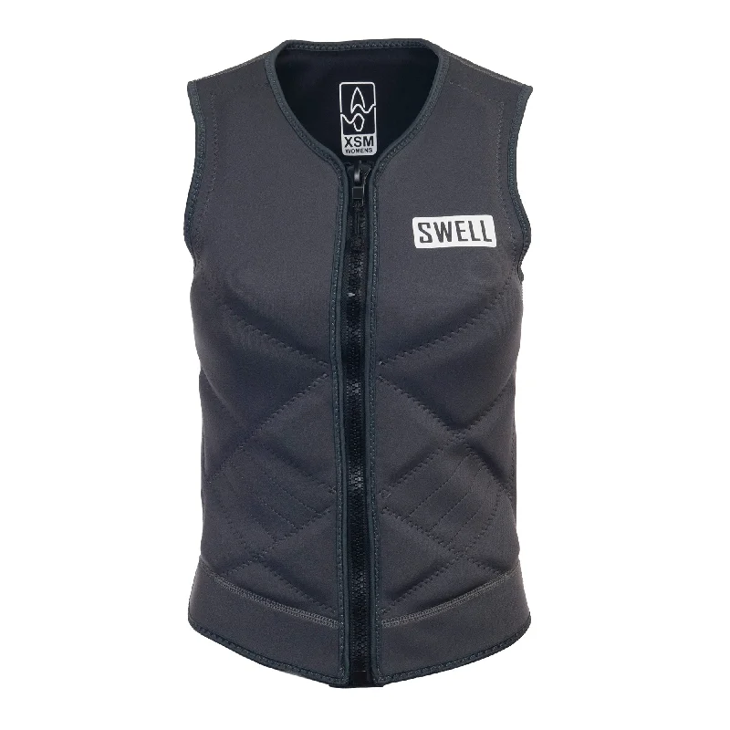 SWELL Pro Comp Vest - Women's Charcoal - Neoprene Jacket