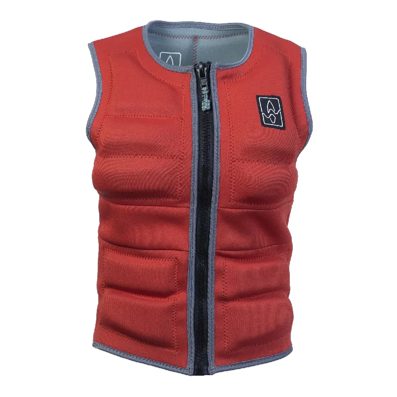 SWELL Wakesurf Vest - Women's Rust - Ultimate Comfort Neoprene Jacket