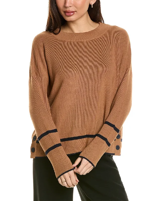 Adrianna Papell Button Sweater