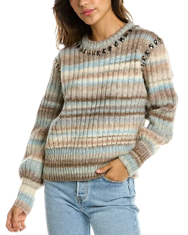 Cinq a Sept Myra Wool-Blend Sweater