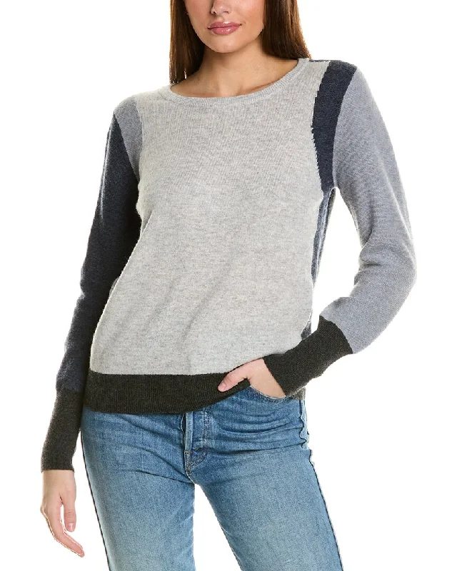 Collaboration Country Club Colorblocked Cashmere Sweater