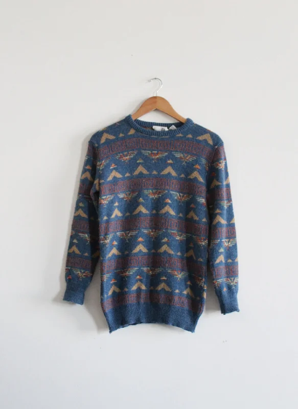 thunderbird knit sweater