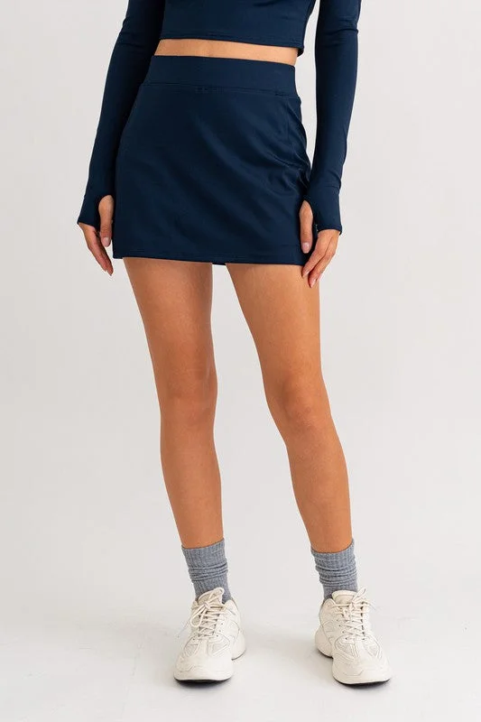 Ace Stride High Waist Mini Tennis Skort