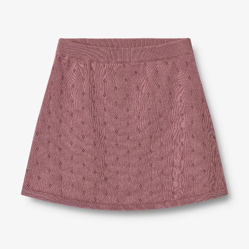 Knit Skirt Marta - lavender dawn