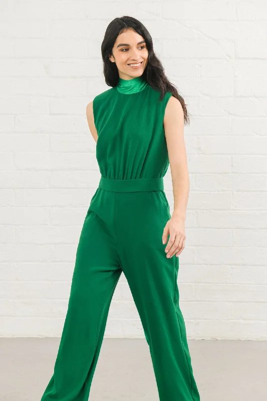 Sisters Rachael Green Tie Back Jumpsuit